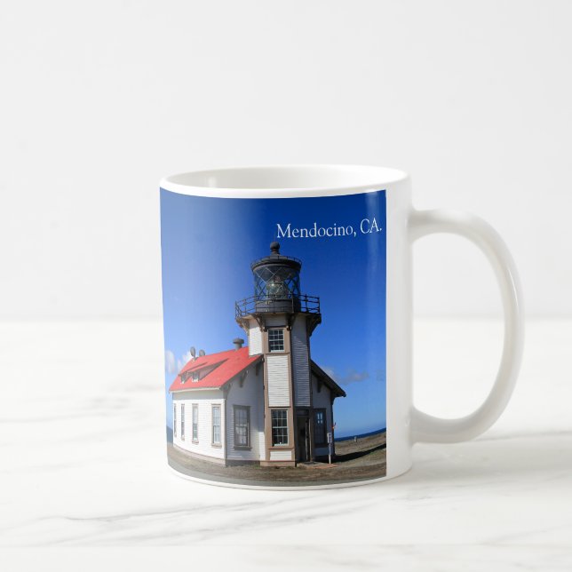 Caneca De Café Mendocino Lighthouse Mug (Direita)