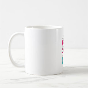 Caneca De Café Menina Ama Cachorros Tipografia de Gravura Vintage
