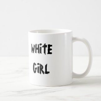Caneca De Café Menina branca