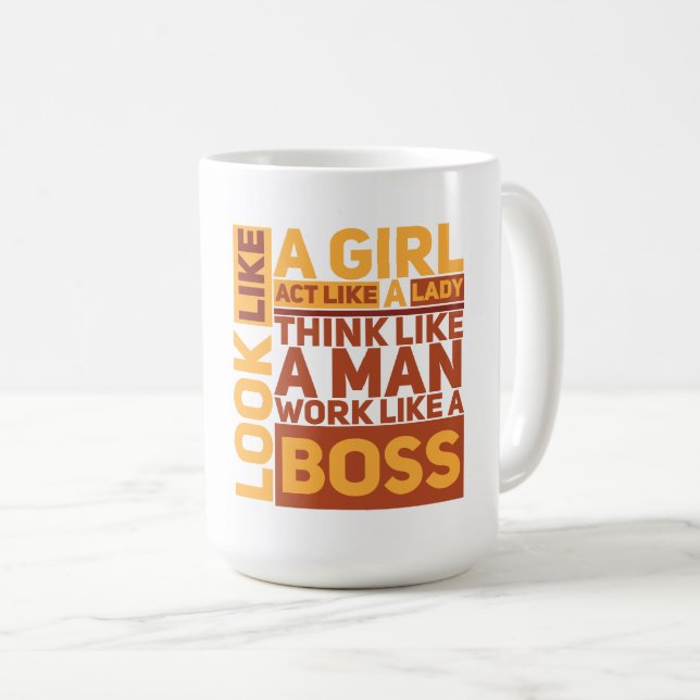 Caneca De Café Menina Clássica Mug (Frente Esquerda)