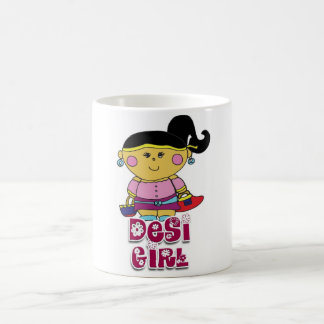 Caneca De Café Menina de Desi