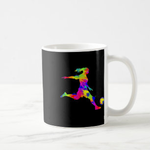 Caneca De Café Menina de Futebol Feminino Juvenil