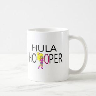 Caneca De Café Menina de Hula Hooper