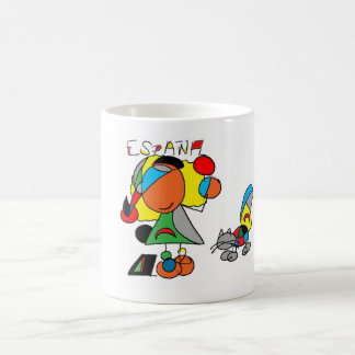 Caneca De Café Menina de Miro