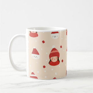 Caneca De Café Menina de Natal