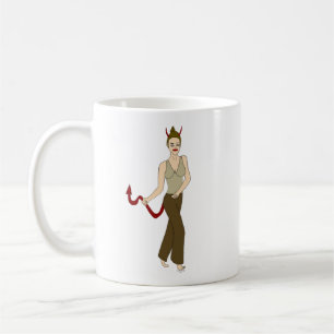 Caneca De Café menina diabólica