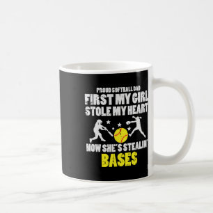 Caneca De Café Menina do Papai Softll Roubou Meu Coração Roubando