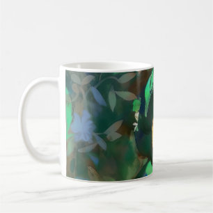 Caneca De Café Menina em Verde