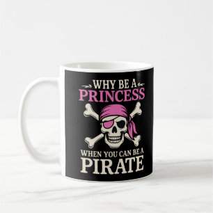 Caneca De Café Menina Engraçada Porque Ser Princesa Quando Você P