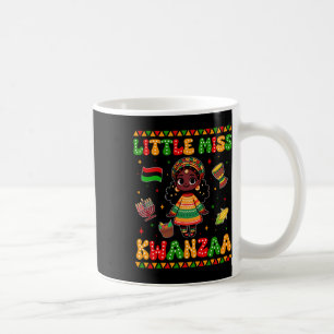 Caneca De Café Menina Kwanzaa Happy Kwanzaa Black Girl Toddl