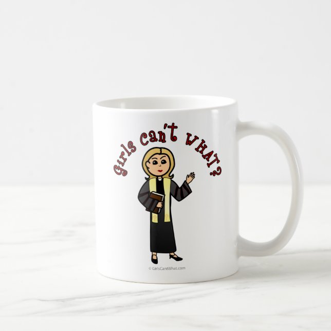 Caneca De Café Menina Loira Preacher (Direita)