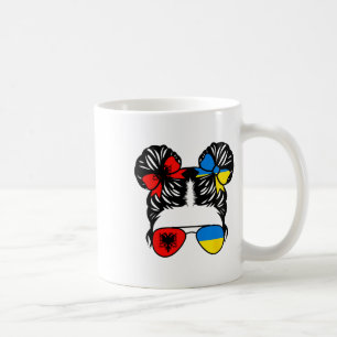 Caneca De Café Menina Metade Alniana Metade Ucraniana Alnia Heran