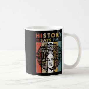 Caneca De Café Menina Negra Melanina Menina Negra História Mês