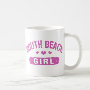 Caneca De Café Menina sul da praia