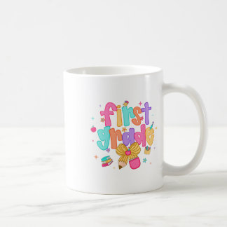 Caneca De Café Meninas com Laço Coquette Préppy de Volta às Aulas