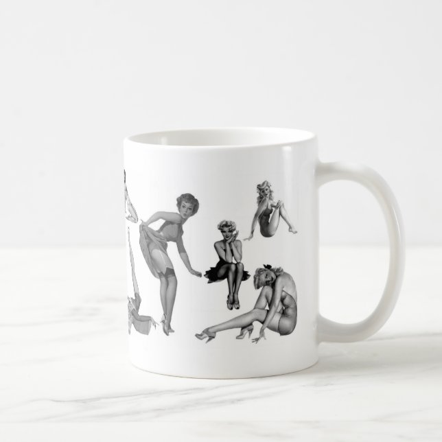 Caneca De Café meninas das meninas das meninas (Direita)