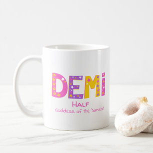 Caneca De Café Meninas de Demi dão nome que significa estrelas d