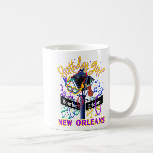 Caneca De Café Meninas de Nova Orleans Aniversário Meninas do Fre