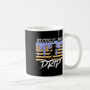 Caneca De Café Meninas do gotejamento de futebol Gotejando Sorvet