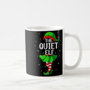 Caneca De Café Meninas e Mulheres de Natal Elfo Silencioso Equipe