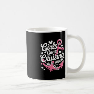 Caneca De Café Meninas em Cruzeiro 2026 Viagem de Férias no Cruze