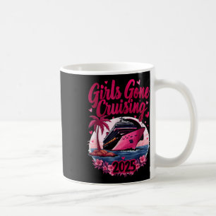 Caneca De Café Meninas Foram Para Férias Em Cruzeiro Em 2025