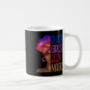 Caneca De Café Meninas Negras Foram Rainhas Mágicas Africanas Par