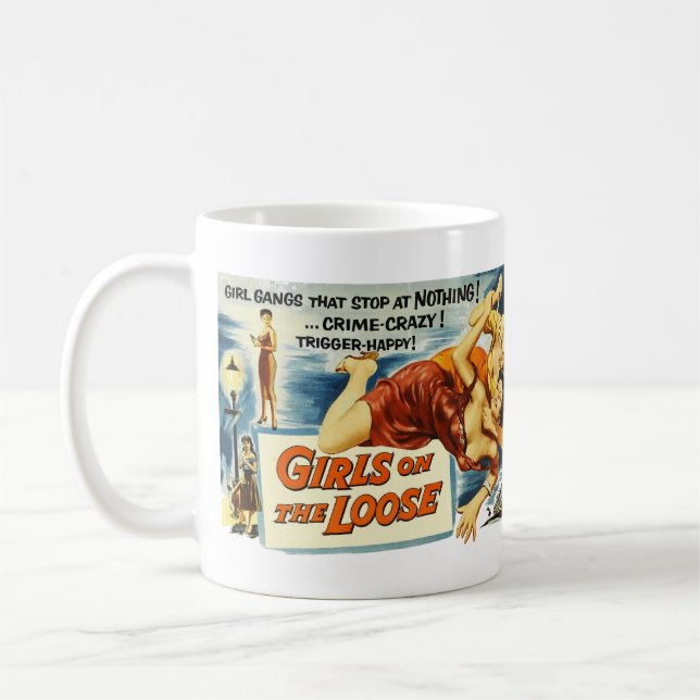 Caneca De Café Meninas no fraco (Esquerda)