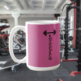 Caneca De Café #Meninas Que Levantam O Barão Mug