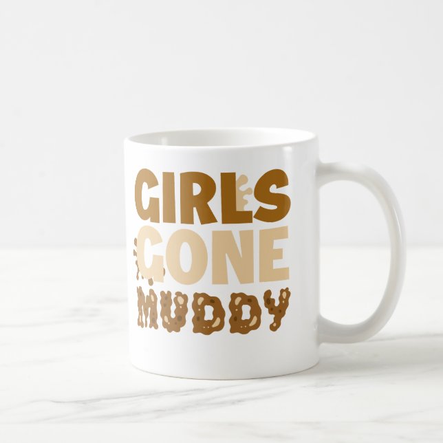Caneca De Café Meninas se divertiram muito para entusiastas fora  (Direita)