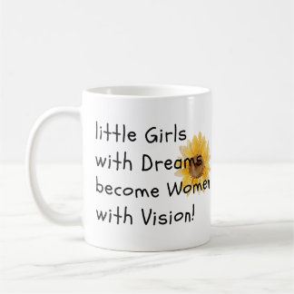 Caneca De Café Meninas Se Tornam Mulheres Fortes Mug