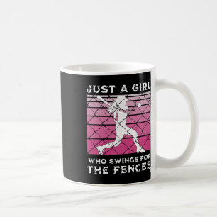 Caneca De Café Meninas Softll Apenas Uma Menina Que Balança As Ce