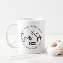 Caneca De Café Meninas Trip Excelentes Memórias Excelente Tempos