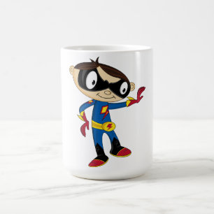 Caneca De Café Menino bonito do super-herói