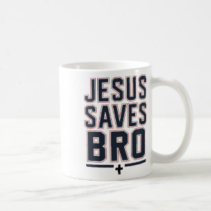 Caneca De Café Menino Cristão Jesus Salva Irmão Cristo Rei Amo Vo