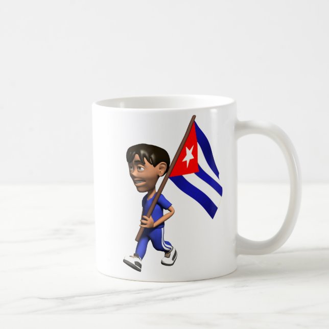Caneca De Café Menino cubano (Direita)