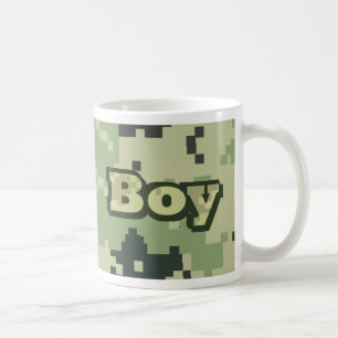 Caneca De Café Menino do exército