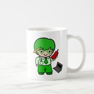 Caneca De Café Menino do geek