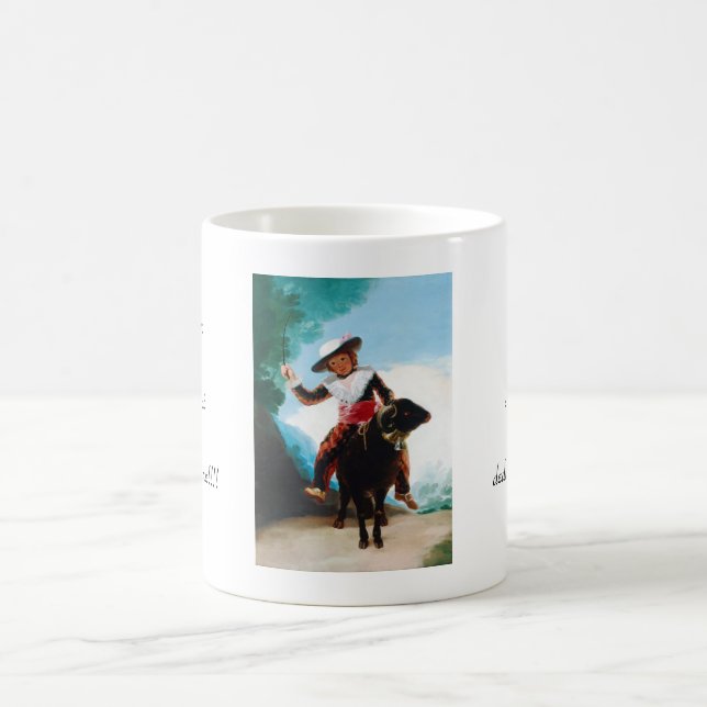 Caneca De Café Menino em uma ram Francisco José de Goya (Centro)