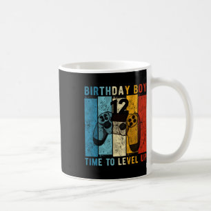 Caneca De Café Menino Fazendo 12 Anos É Hora de Subir de Level An
