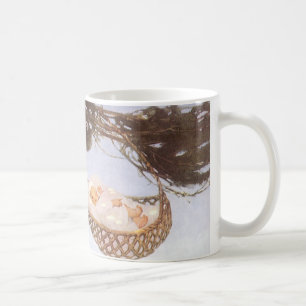 Caneca De Café Menino na árvore de Hassoc por Jessie Willcox Smit