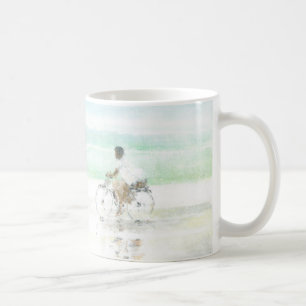 Caneca De Café Menino na bicicleta