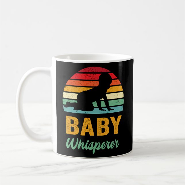 Caneca De Café Menino Whisperer Trabalhador Enfermeiro Doula Deli (Esquerda)
