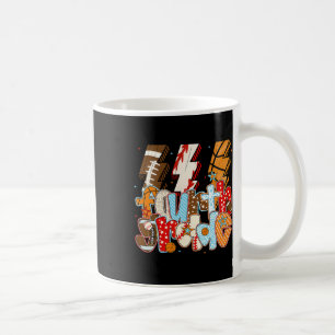 Caneca De Café Meninos da 4ª série Lightning Bolt Footll Sell Ske