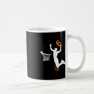 Caneca De Café Meninos de 6 de basquete de 6 anos