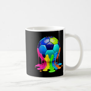Caneca De Café Meninos do Drip de Futebol Sorvete Drip Colorido P