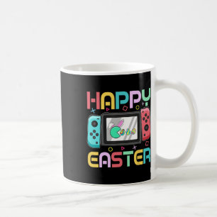 Caneca De Café Meninos Jogo De Vídeo Comendo Ovos Feliz Dia De Pá
