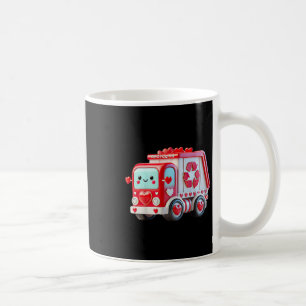 Caneca De Café Meninos Kawaii do Dia dos Namorados Caminhão de li