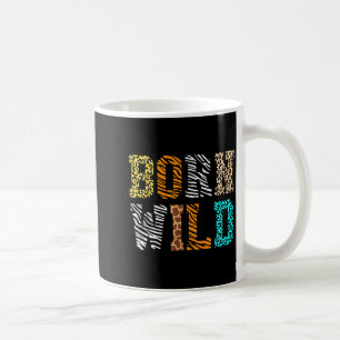 Caneca De Café Meninos Meninas Safari Engraçado Animal da Selva S