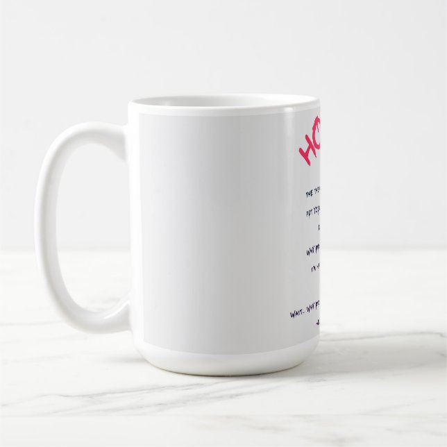Caneca De Café Menopause Mug Shot (Esquerda)